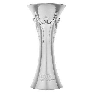 Кубок из серебра для турнира "Лига профессионалов"  компании "Газпром нефть"